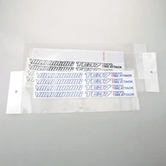 Závodní auto nálepka